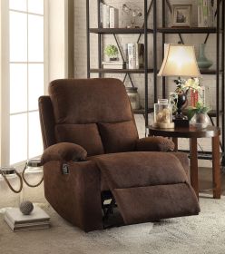 Rosia Chocolate Linen Motion Recliner