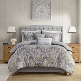 5 Piece Cotton Duvet Cover Set