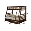 Jason Espresso Finish Twin/Full Bunk Bed