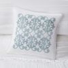 4 Piece Reversible Ruffle Quilt Set with Throw Pillow