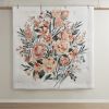 3 Piece Floral Cotton Comforter Set