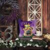 Shar Pei King of Mardi Gras Throw Pillow Machine Washable, Indoor Outdoor Decorative Pillow for Couch, Bed or Patio, 18Hx18W