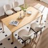1 PC Wooden Frame Upholstered Shell Dining Chair,Modern Armless Chairs Comfor Kitchen Chairs for Living Room,Restaurant