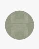 Valencia Sage Green Tufted Rug