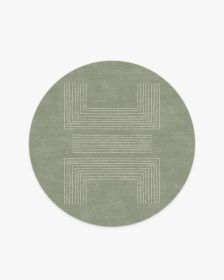 Valencia Sage Green Tufted Rug (size: 5' Round)