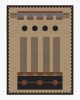 Architectural Digest Kasi Black &amp; Tan Tufted Rug