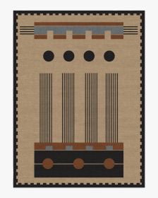 Architectural Digest Kasi Black &amp; Tan Tufted Rug (size: 9'x12')