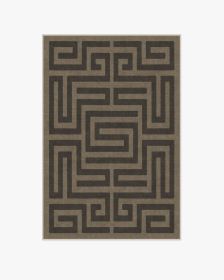 Maze Grey Taupe Tufted Rug (size: 4'x6')