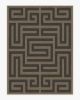 Maze Grey Taupe Tufted Rug