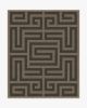 Maze Grey Taupe Tufted Rug