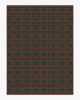 Piper Plaid Burgundy &amp; Green Tufted Rug