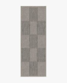 Oslo Grey Tufted Rug (size: 2.5'x8')