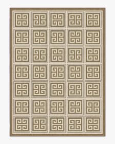 Jonathan Adler Greek Key Natural Gold Tufted Rug (size: 9'x12')