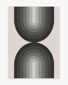 Absida Greyscale Tufted Rug (size: 5'x7')