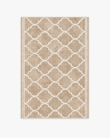 Terali Natural Clay Tufted Rug (size: 4'x6')