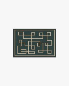 Jonathan Adler Athens Teal Green Tufted Rug (size: 2'x3')