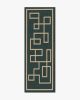 Jonathan Adler Athens Teal Green Tufted Rug