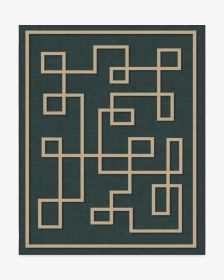Jonathan Adler Athens Teal Green Tufted Rug (size: 8'x10')