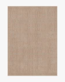 The Hiltons Diana Trellis Rose Gold Tufted Rug (size: 5'x7')