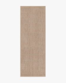 The Hiltons Diana Trellis Rose Gold Tufted Rug (size: 2.5'x8')