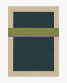 Architectural Digest Breakout Teal &amp; Chartreuse Tufted Rug (size: 5'x7')