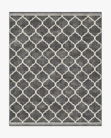 Terali Black Tufted Rug (size: 8'x10')