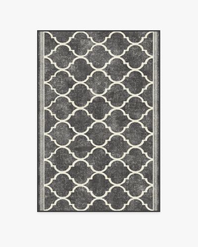 Terali Black Tufted Rug