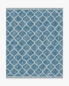 Terali Blue Tufted Rug (size: 8'x10')