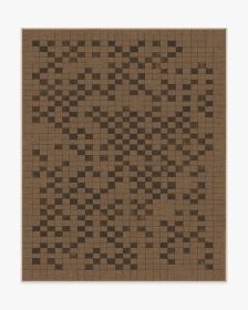 Shiloh Check Latte Tufted Rug (size: 8'x10')