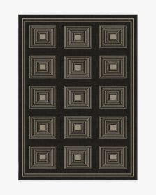 Jonathan Adler Matrix Black &amp; Ivory Tufted Rug (size: 5'x7')