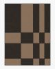 Coen Check Natural Black Tufted Rug