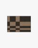 Coen Check Natural Black Tufted Rug