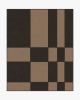 Coen Check Natural Black Tufted Rug