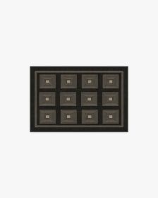 Jonathan Adler Matrix Black &amp; Ivory Tufted Rug (size: 2'x3')