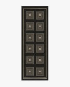Jonathan Adler Matrix Black &amp; Ivory Tufted Rug (size: 2.5'x8')