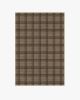 Alfie Plaid Natural &amp; Green Tufted Rug
