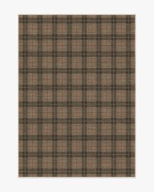 Alfie Plaid Natural &amp; Green Tufted Rug (size: 5'x7')