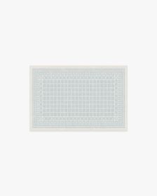 Gray Malin Palm Beach Powder Blue Rug (size: 2'x3')