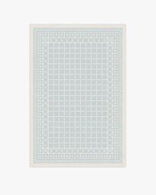 Gray Malin Palm Beach Powder Blue Rug (size: 4'x6')