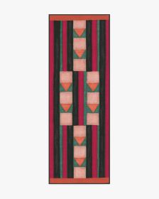 Justina Blakeney Magdalena Peach &amp; Berry Rug (size: 2.5'x8')