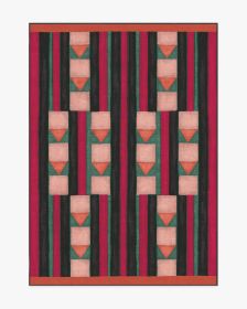 Justina Blakeney Magdalena Peach &amp; Berry Rug (size: 5'x7')
