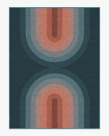 Absida Teal Rug (size: 9'x12')