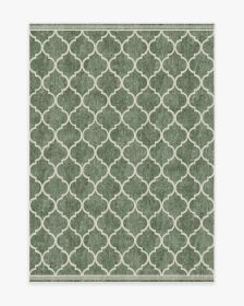Terali Ivy Green Rug (size: 5'x7')