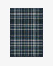 Dress Stewart Tartan Navy Rug (size: 4'x6')
