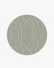The Hiltons Bryant Sage &amp; Cream Tufted Rug