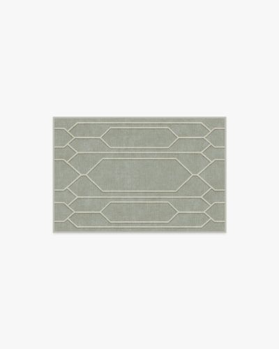 The Hiltons Bryant Sage &amp; Cream Tufted Rug