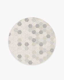 Prisma Natural Tufted Rug (size: 5' Round)