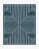 Jonathan Adler Inkdrop Lapis Blue Tufted Rug