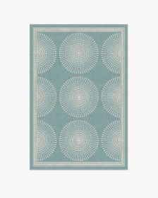 Jonathan Adler Santorini Blue Tufted Rug (size: 4'x6')