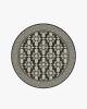 Martyn Lawrence Bullard Emir Black &amp; Ivory Tufted Rug